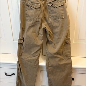 Lucky Brand Tan Cargo Pants with Straight Leg